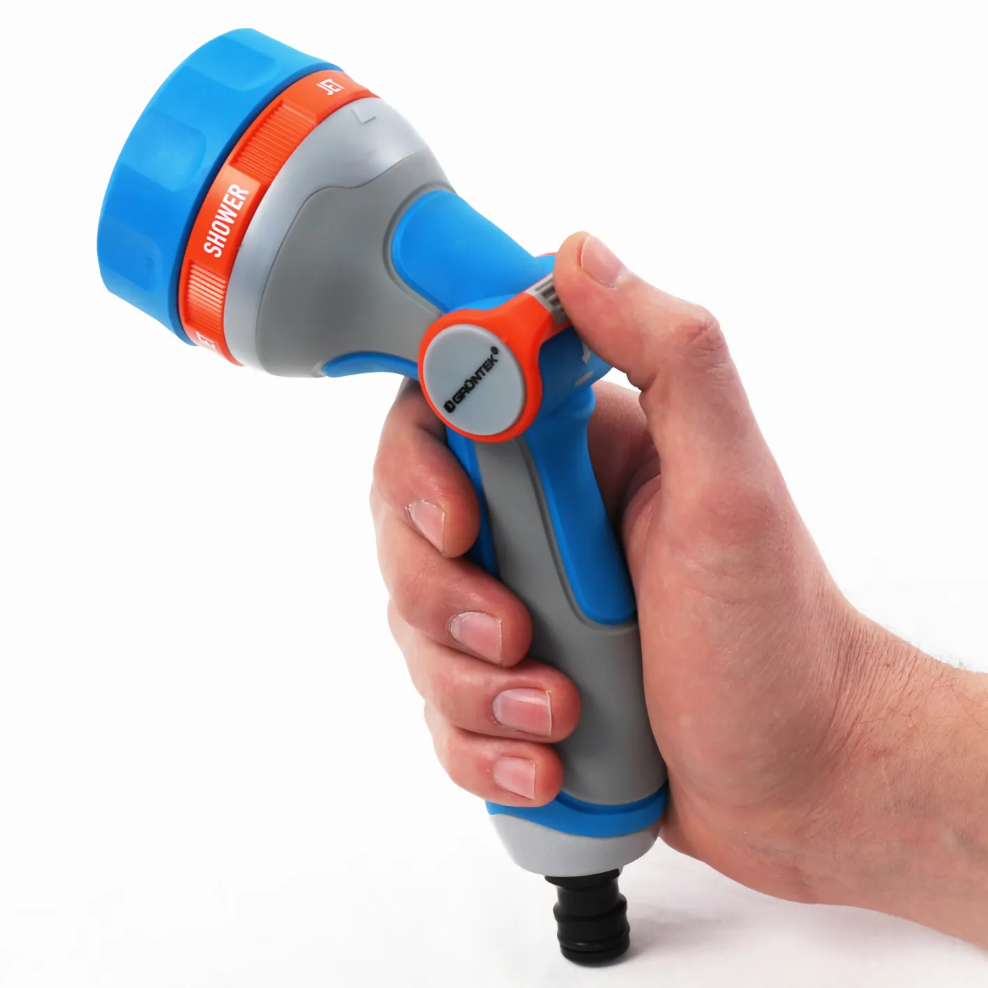 REHAU Gartenbrause Allround - 7 Strahlformen Mit Ergonomischem Lamellengriff